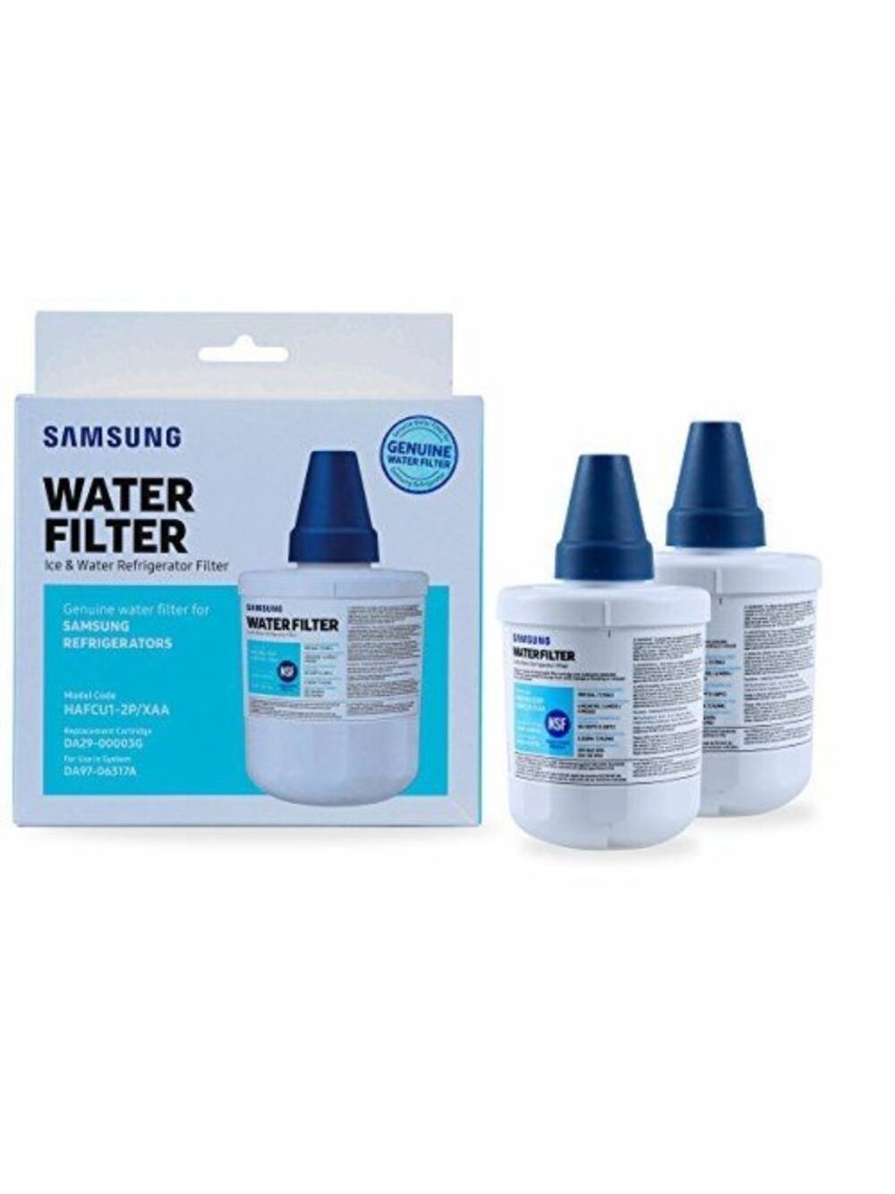 Samsung HAFCU1‑2P/XAA Refrigerator Water‎ Filter 2‑Pack – Genuine OEM